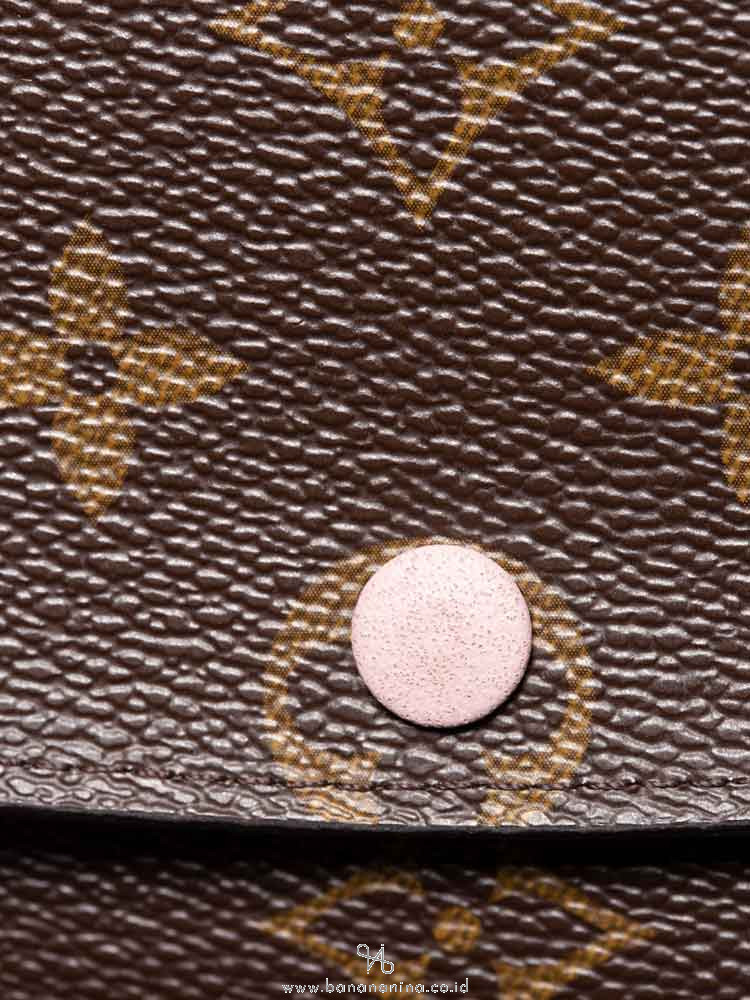 LOUIS VUITTON Monogram Emilie Rose Ballerine