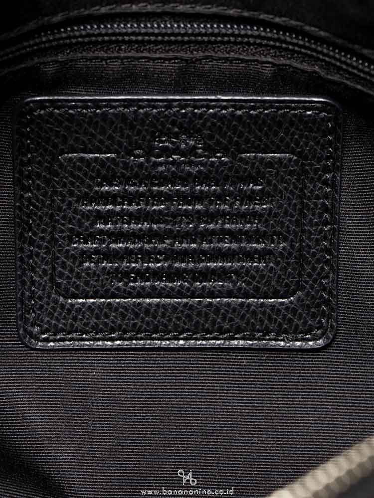 COACH 38160 Badlands Floral Mini Bennett Turquoise Black