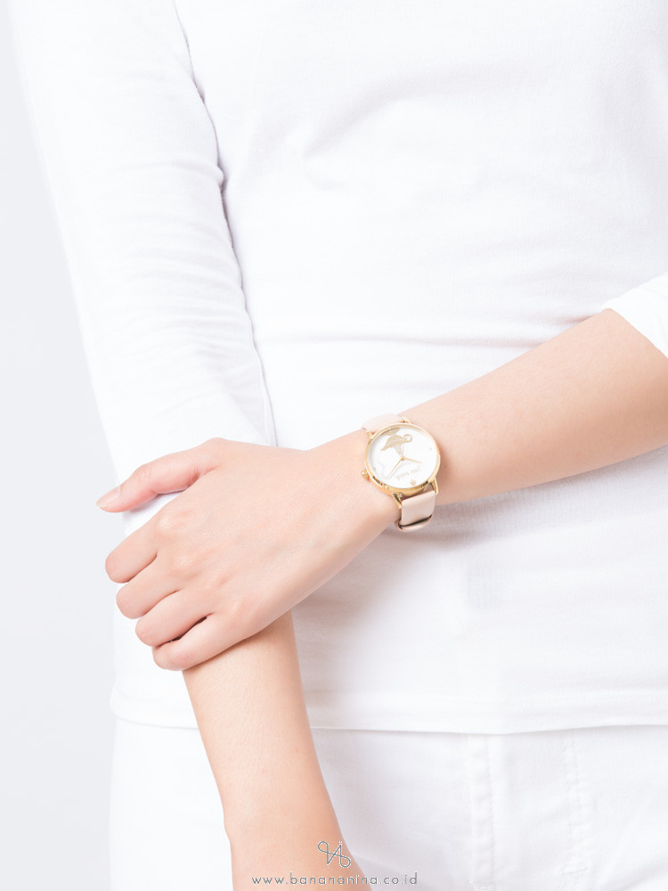 KATE SPADE KSW1258 Metro You Wish Leather Strap Beige