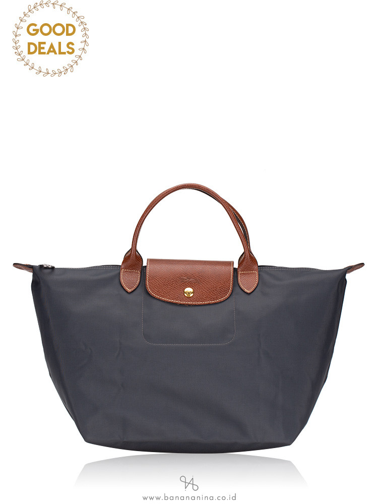 LONGCHAMP Le Pliage Medium SH Gunmetal