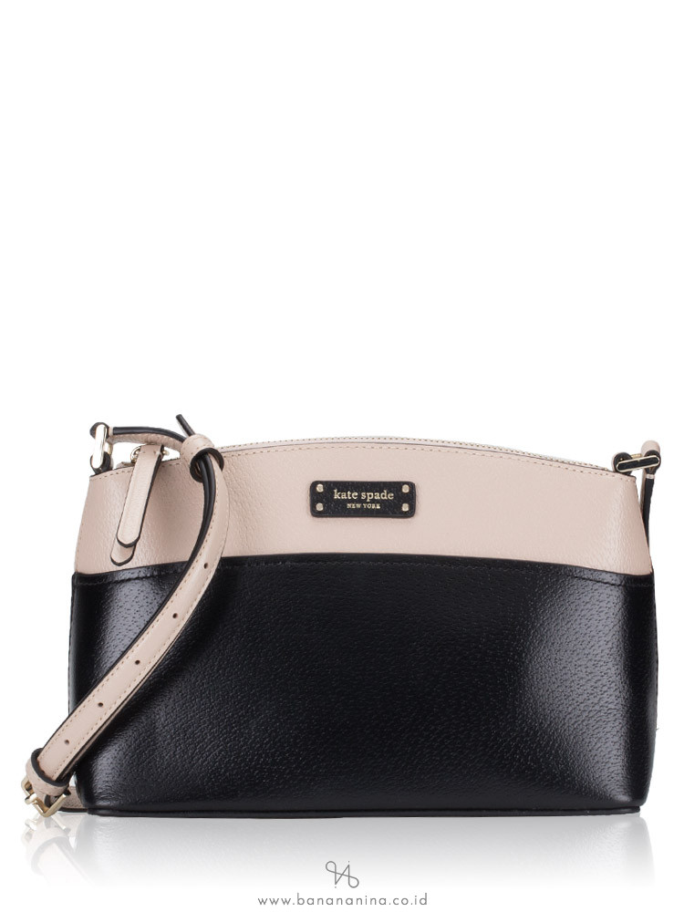 KATE SPADE Jeanne Crossbody Warm Beige Black