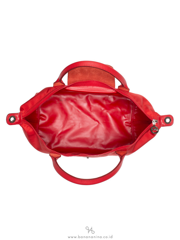 LONGCHAMP Le Pliage Neo Medium SH Opera Red