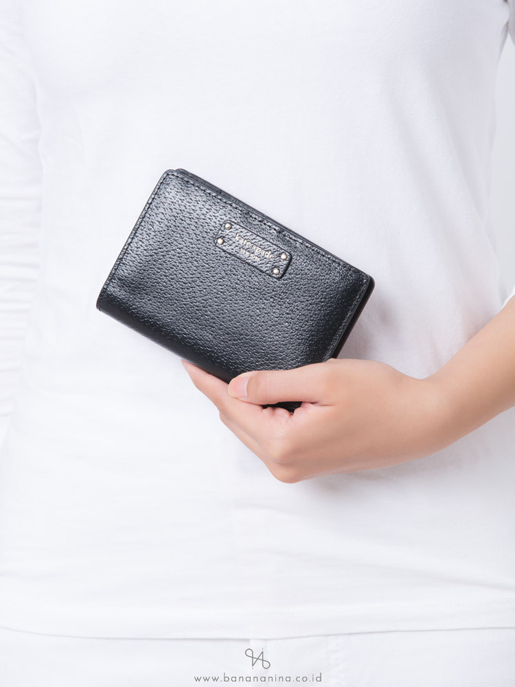 KATE SPADE Jeanne Medium Slim Bifold Wallet Black