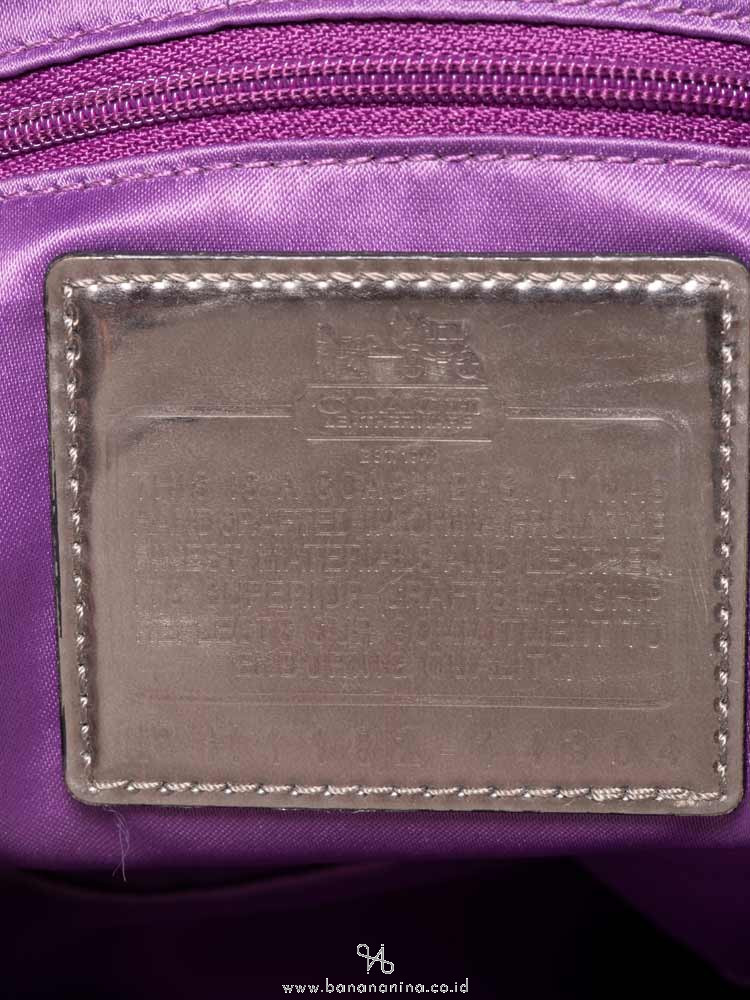 COACH 14304 Madison Hailey Leather Bag Black