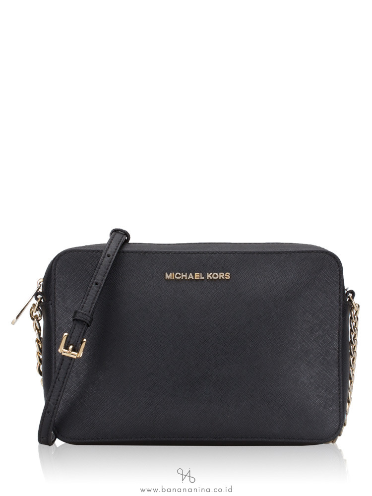 MICHAEL KORS Jet Set Item Large Crossbody Black
