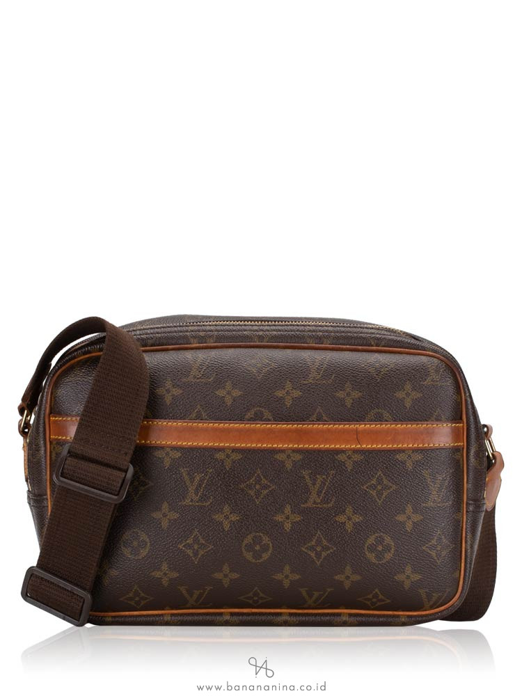 LOUIS VUITTON Monogram Reporter PM