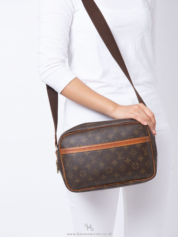 LOUIS VUITTON Monogram Reporter PM