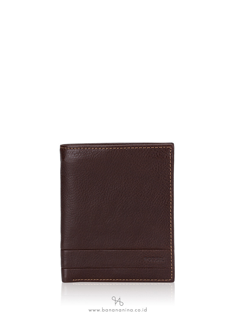 FOSSIL SML1397201 Lufkin Passport Dark Brown