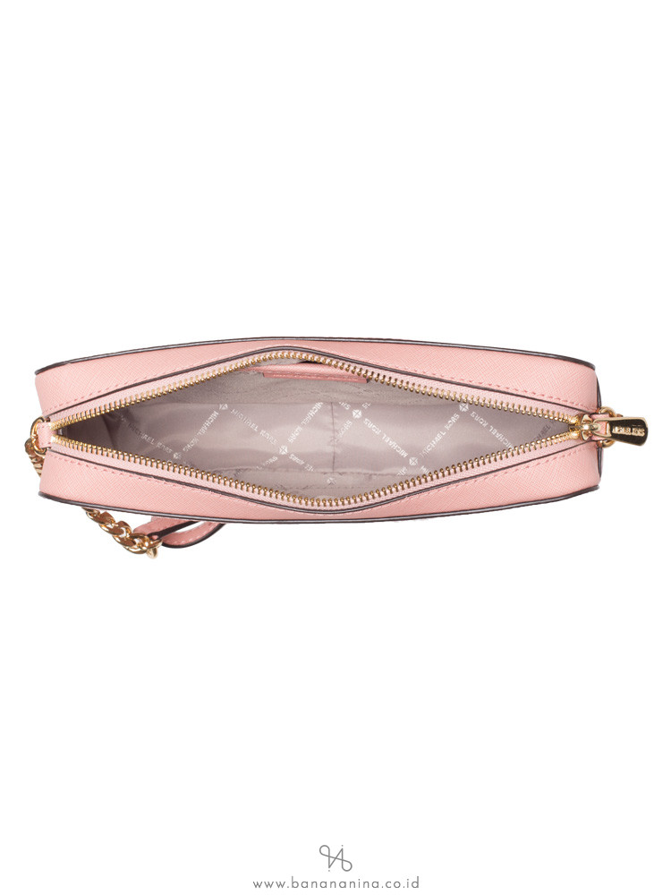 MICHAEL KORS Jet Set Item Large Crossbody Pale Pink