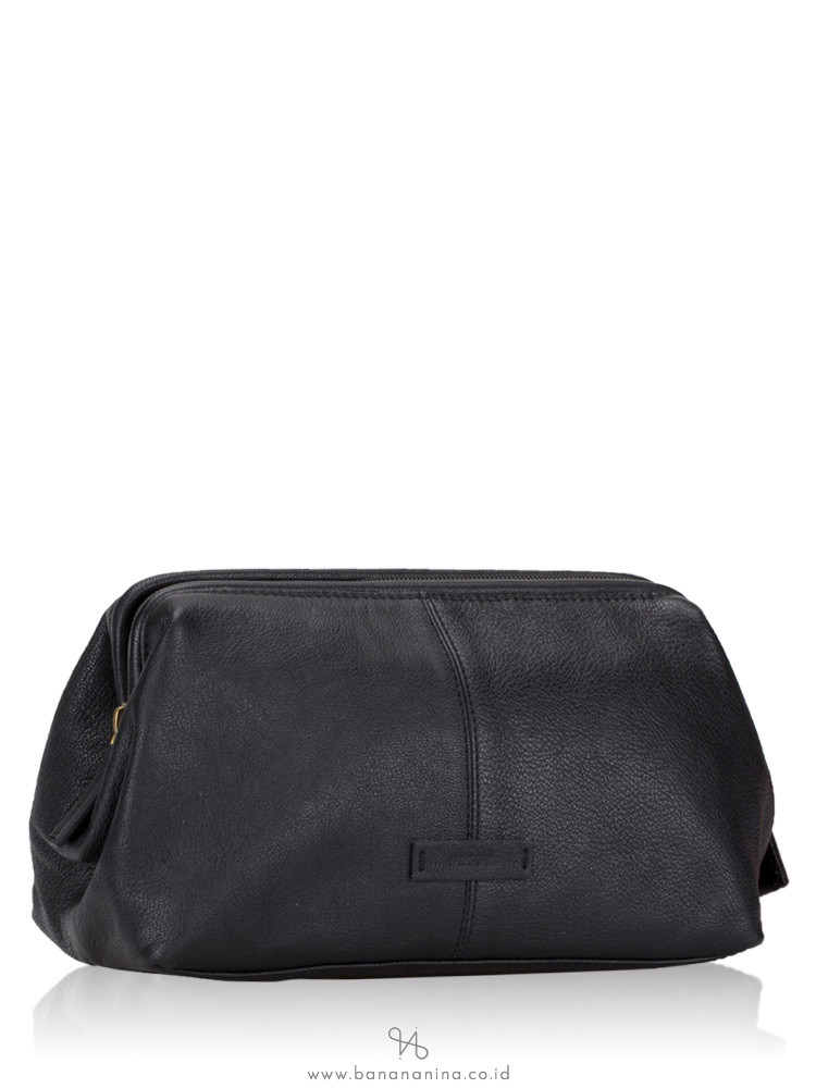 FOSSIL Men SML1693001 Dopp Travel Kit Toiletry Case Black