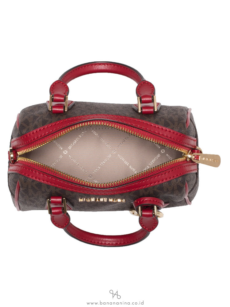 MICHAEL KORS Giftables Bedford Mini Crossbody Scarlet