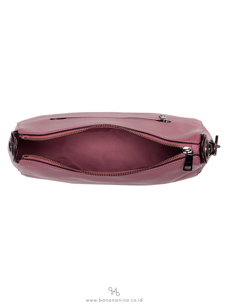 COACH 76695 Jes Leather Hobo Pink Rose