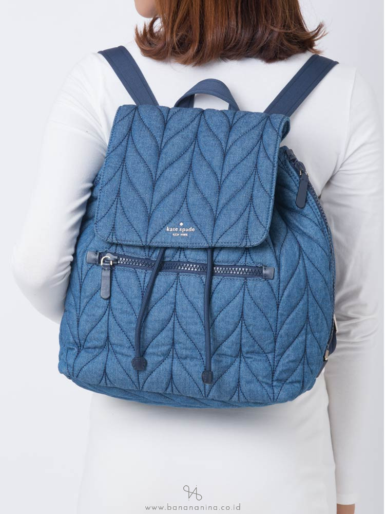 kate spade ellie large flap backpack
