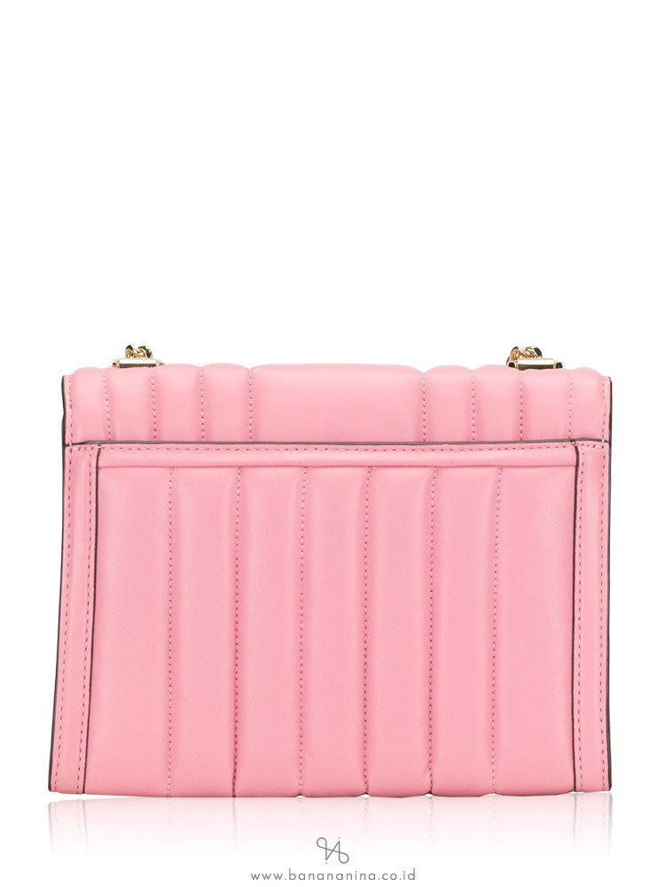 MICHAEL KORS Whitney Quilted Leather Convertible Shoulder Bag Carnation