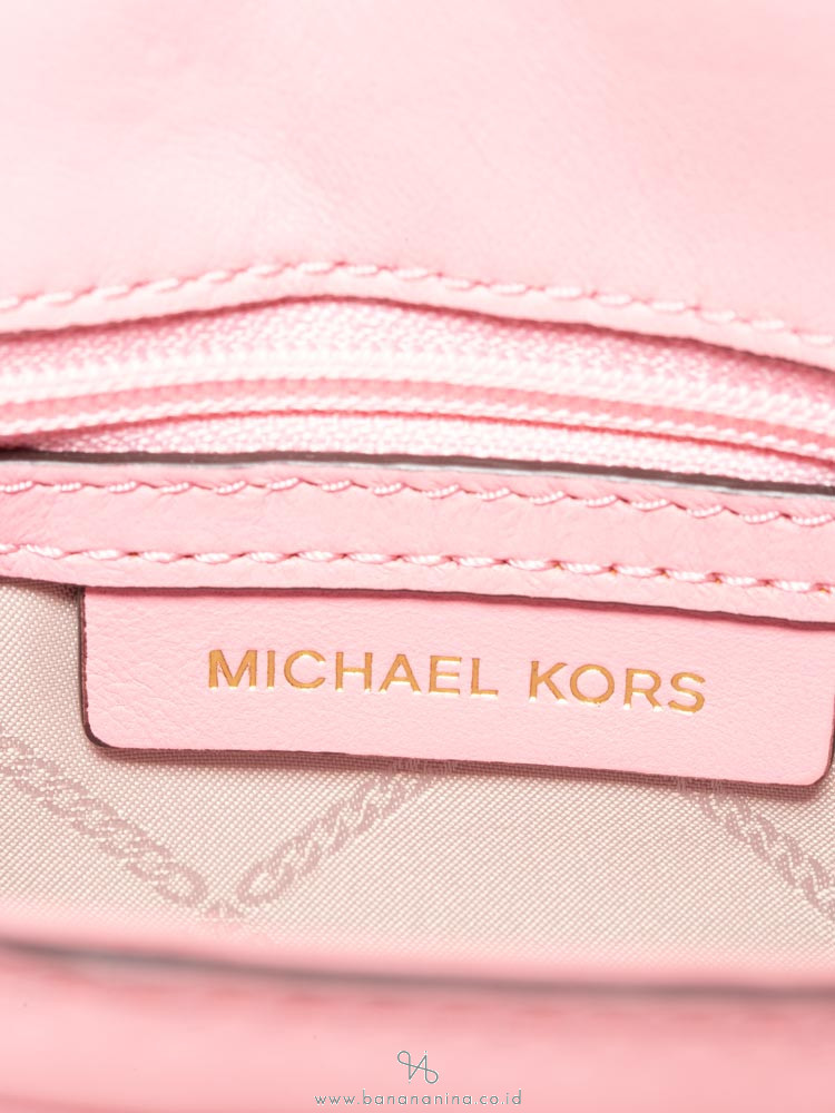 MICHAEL KORS Whitney Quilted Leather Convertible Shoulder Bag Carnation
