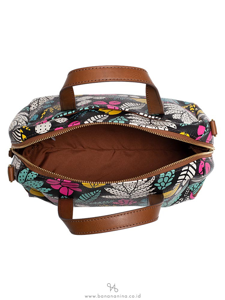 FOSSIL SHB2073992 Hailey Satchel Dark Floral