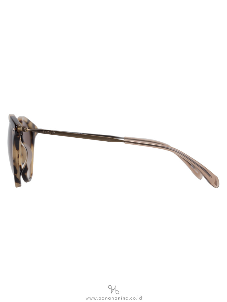 Fossil Fos 2092 Cat Eye Sunglasses Brown Tortoise