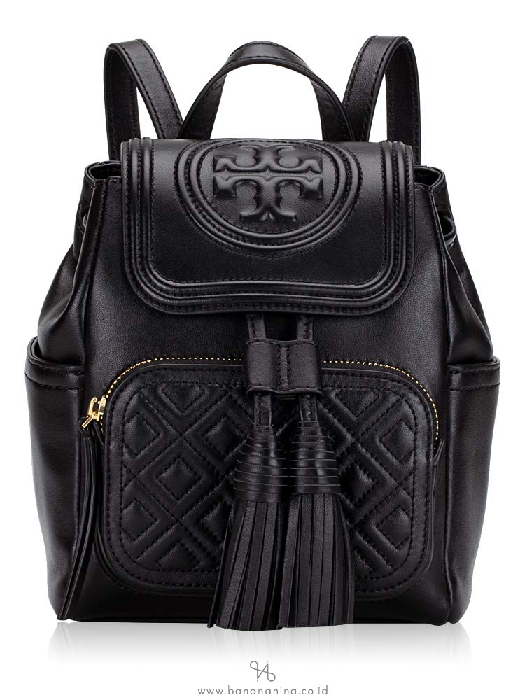 TORY BURCH Fleming Mini Backpack Black