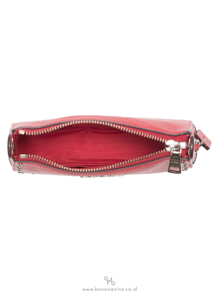 COACH 76788 Jes Rivets Crossbody Bright Cardinal