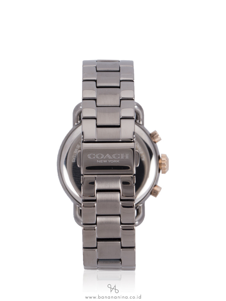 COACH 14502841 Delancy Chronograph Stainless Gunmetal