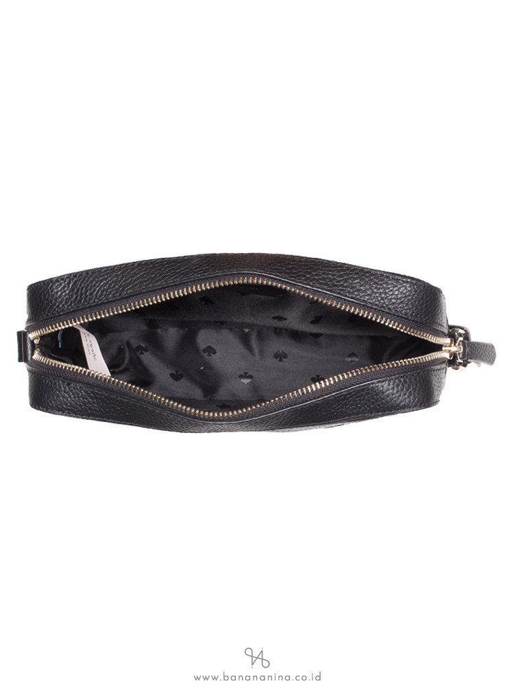 KATE SPADE Sienna Logo Camera Bag Black