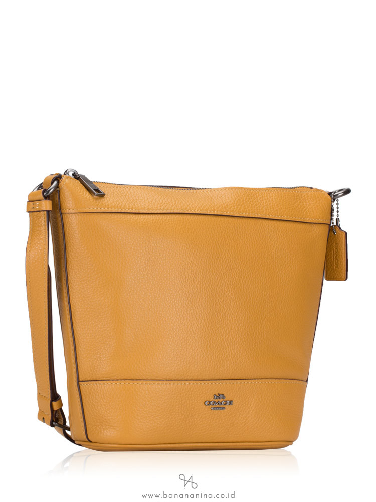 COACH 76668 Paxton Leather Small Duffle Yellow