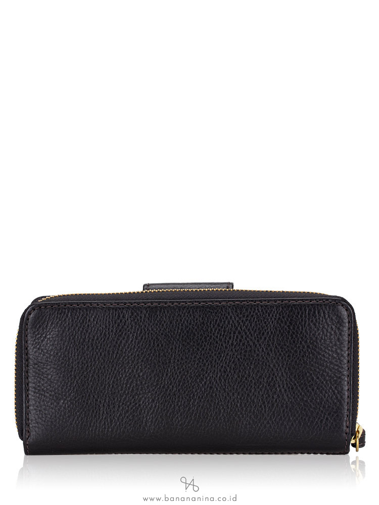 FOSSIL SWL2228001 Madison Zip Wallet Black
