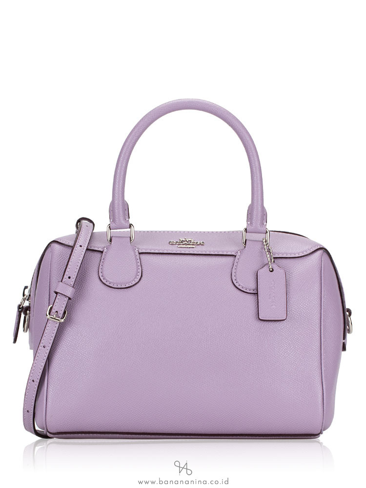 COACH 32202 Crossgrain Mini Bennett Satchel Lilac
