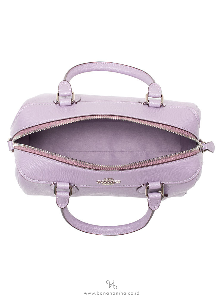 COACH 32202 Crossgrain Mini Bennett Satchel Lilac