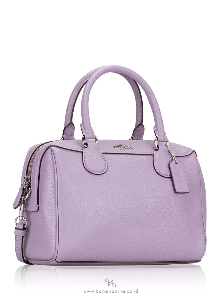 COACH 32202 Crossgrain Mini Bennett Satchel Lilac