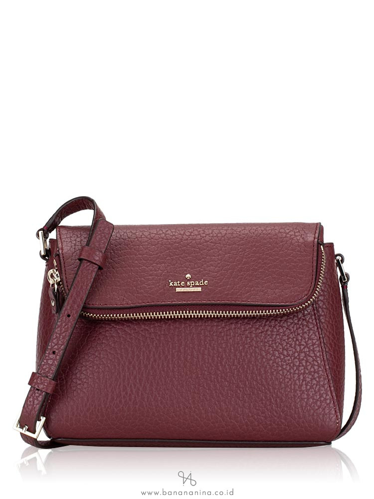 KATE SPADE Carter Berrin Crossbody Cherry Wood