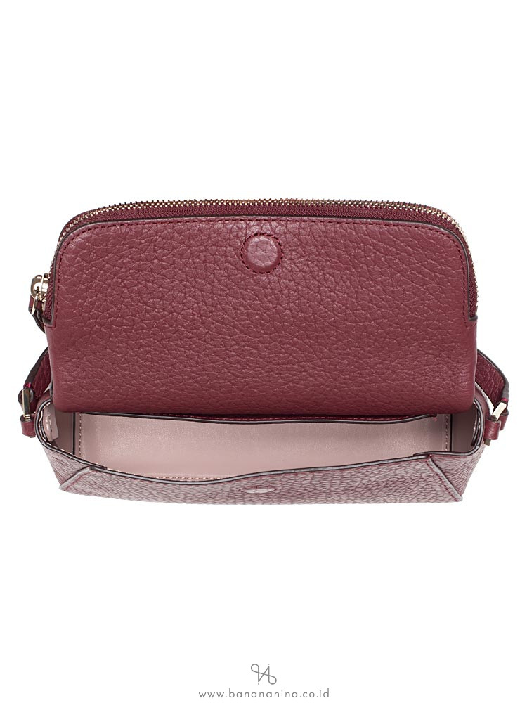 KATE SPADE Carter Berrin Crossbody Cherry Wood