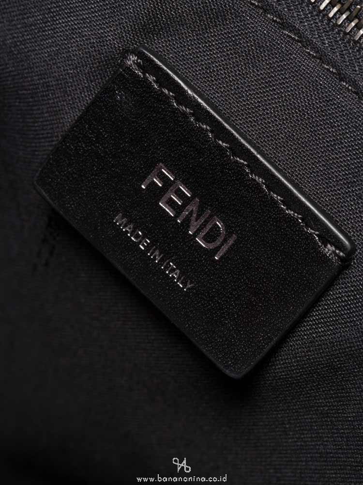 FENDI Men Vitello Grace Urban Briefcase Brown