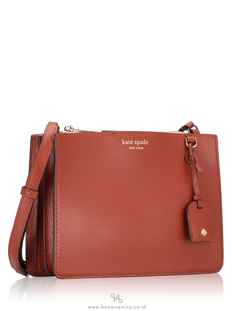 KATE SPADE Eva Crossbody Chestnut Brown