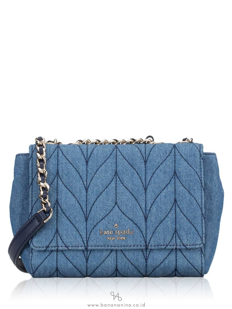 KATE SPADE Briar Lane Quilted Mini Emelyn Denim