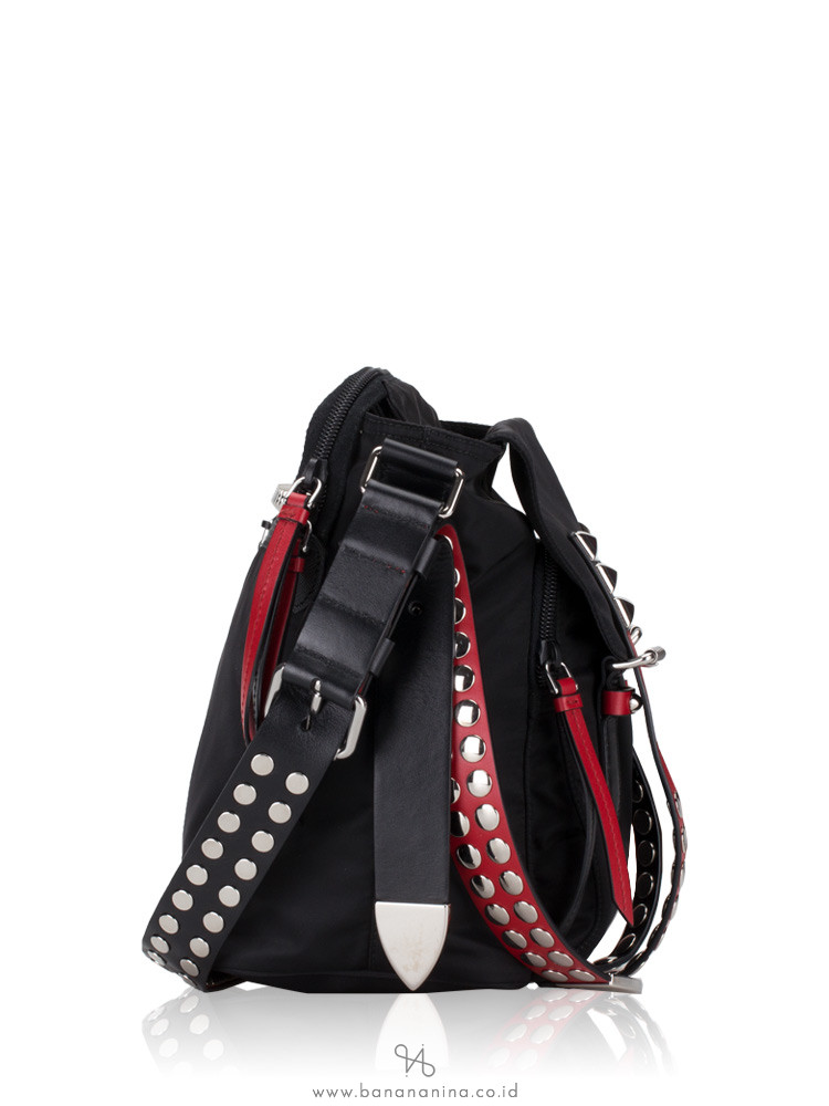 prada vela studded bag