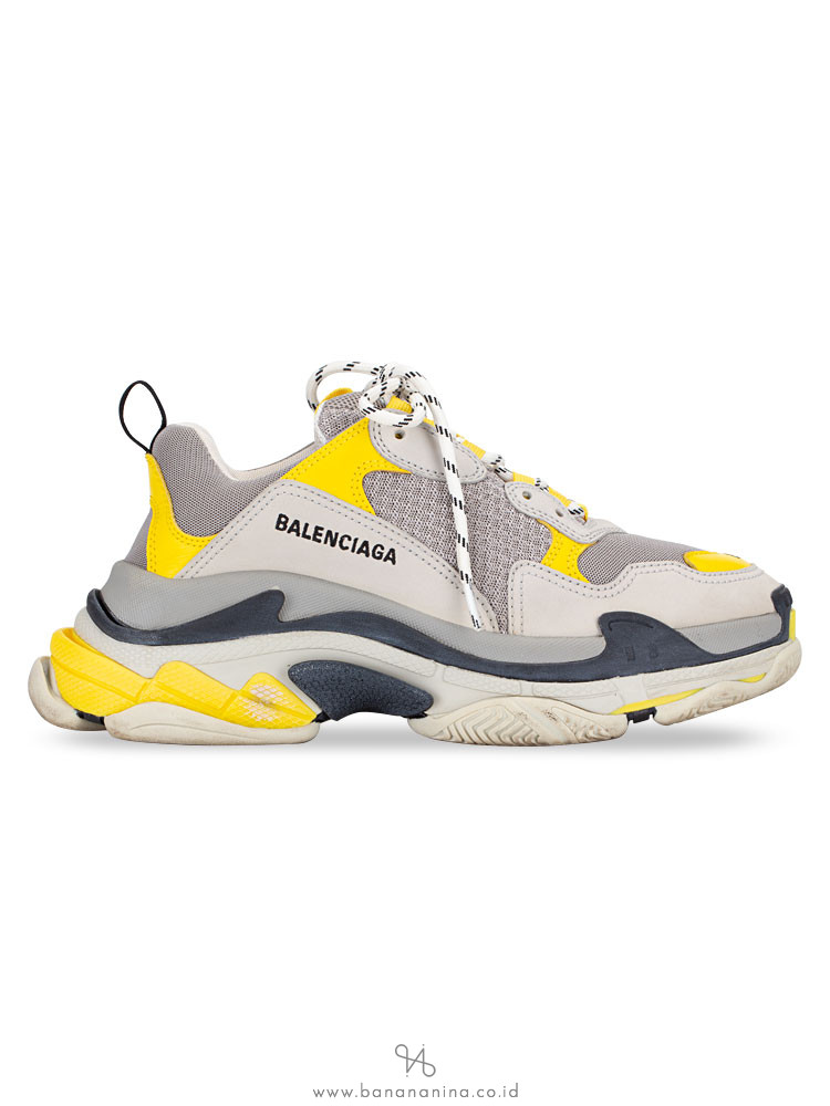 balenciaga yellow grey