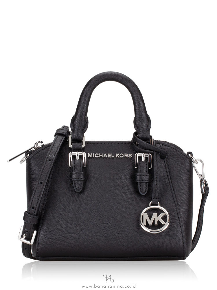 MICHAEL KORS Giftables Ciara Xs Mini Crossbody Black