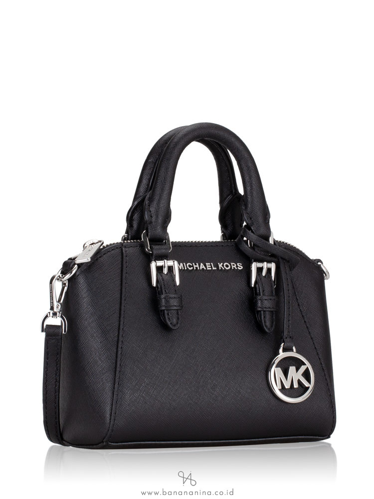 MICHAEL KORS Giftables Ciara Xs Mini Crossbody Black