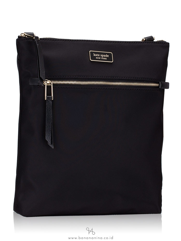 KATE SPADE Dawn Flat Crossbbody Black