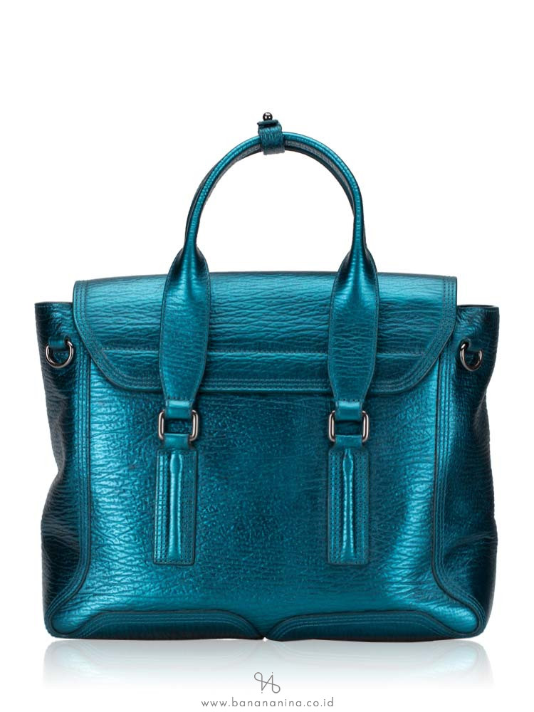 PHILLIP LIM Pashli Medium Satchel Turquoise