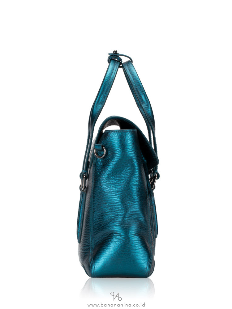 PHILLIP LIM Pashli Medium Satchel Turquoise