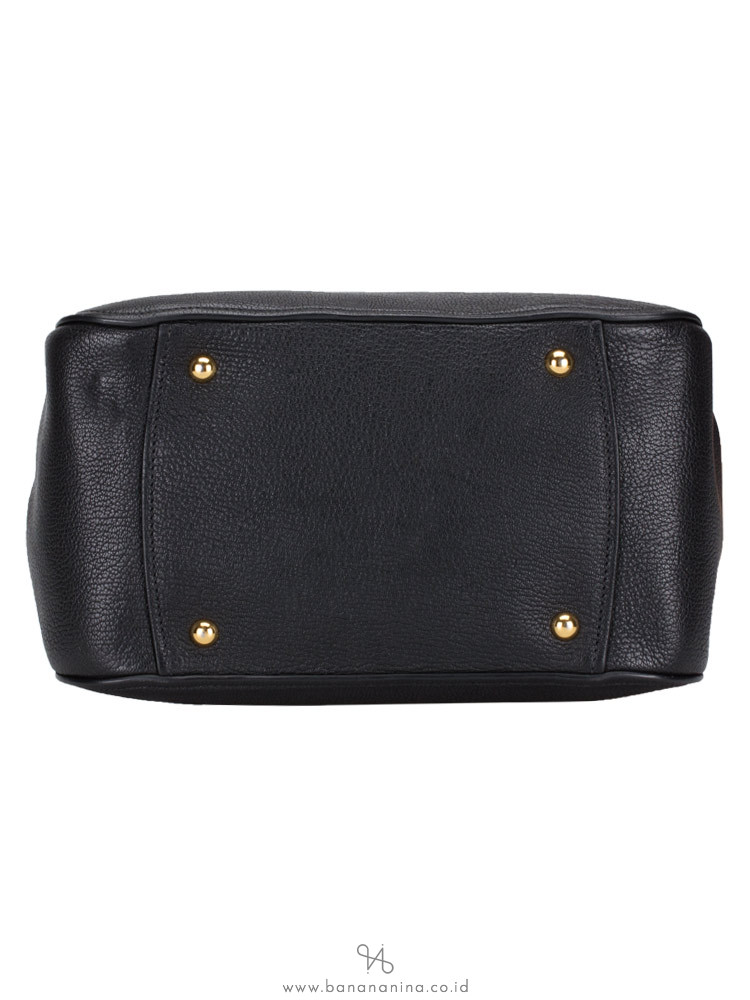 MIU MIU RL0058 Madras Bauletto Nero