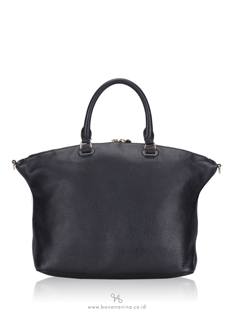 TORY BURCH Thea Medium Slouchy Satchel Black