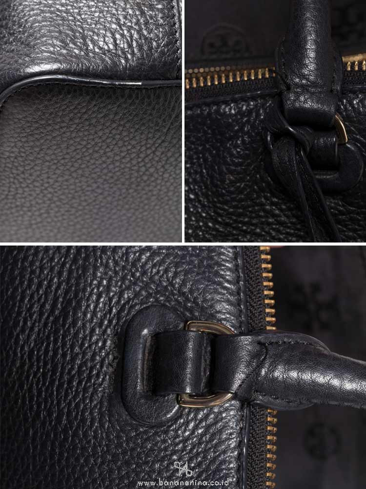 TORY BURCH Thea Medium Slouchy Satchel Black