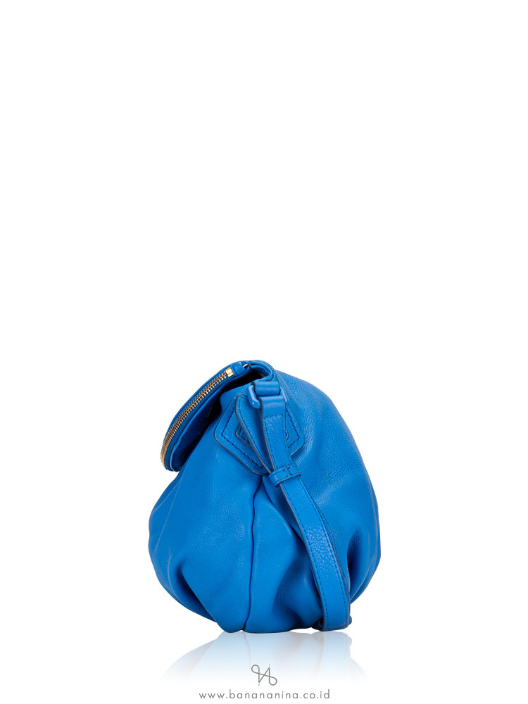 MARC JACOBS Electro Q Natasha Crossbody Electric Blue Lemonade