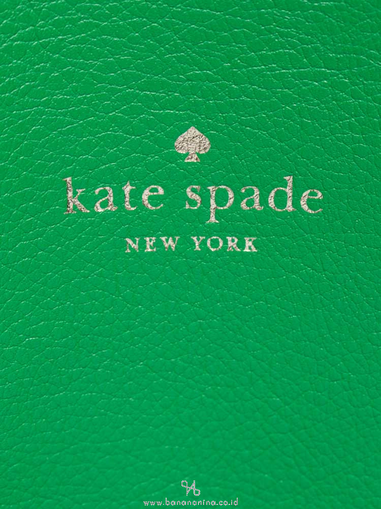 KATE SPADE Lakeland Drive Marina Cyan Blue Green Bean