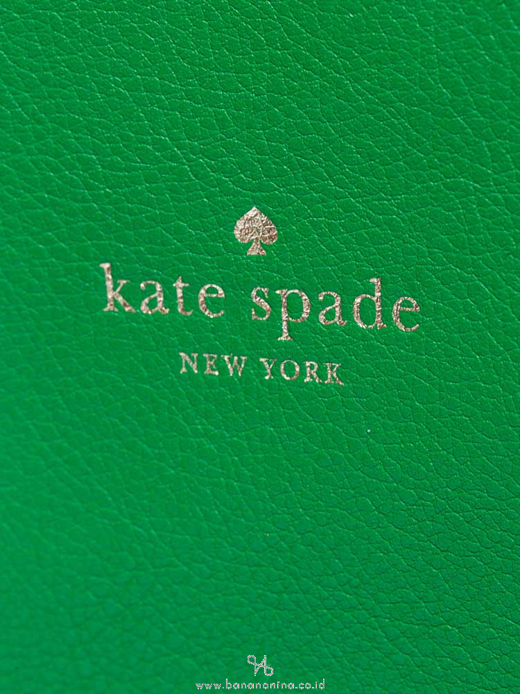 KATE SPADE Lakeland Drive Marina Cyan Blue Green Bean