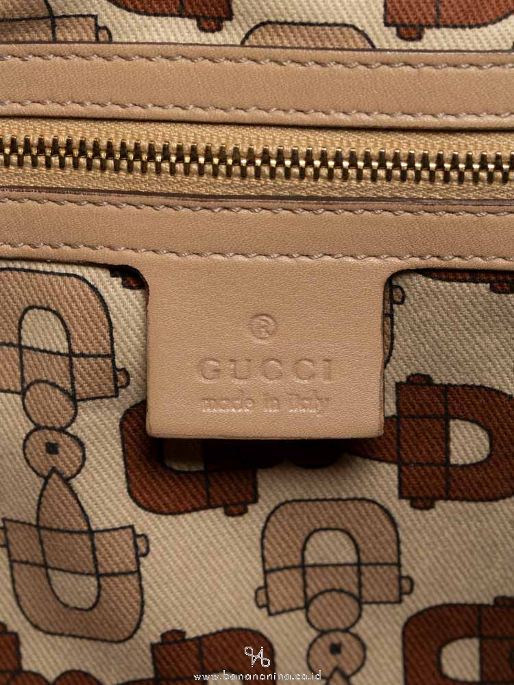 GUCCI Guccissima Britt Large Tote Beige
