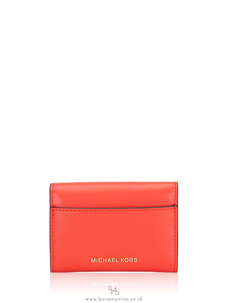 MICHAEL KORS Manhattan Small Flap Wallet Sea Coral